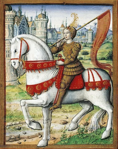 Representación de Juana de Arco