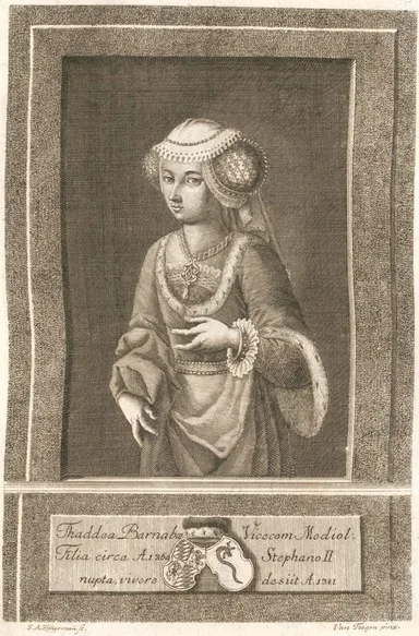Portrait of Taddea Visconti